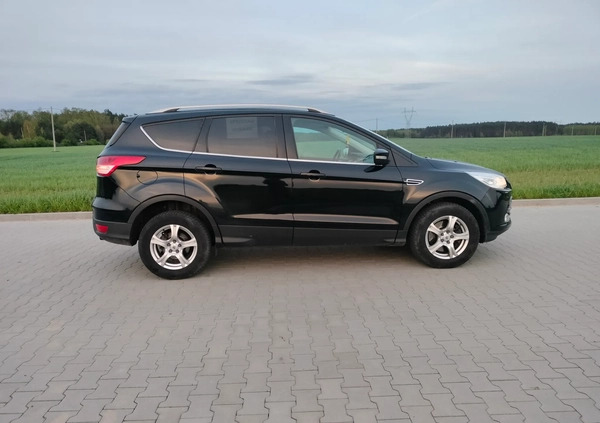 Ford Kuga cena 46999 przebieg: 154852, rok produkcji 2013 z Okonek małe 301